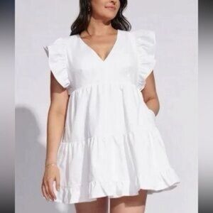 Abercrombie & Fitch White Dress